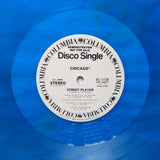 CHICAGO "Street Player" CLASSIC COSMIC AOR DISCO FUNK REISSUE 12" BLUE