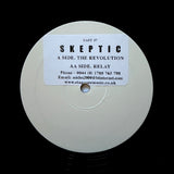 Skeptic "The Revolution / Relay" RARE Y2K WHITE LABEL TEST DRUM N BASS 12"