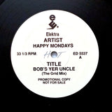 Happy Mondays ‎"Bob's Yer Uncle" Y2K BREAKBEAT CLASSIC DOWNTEMP HOUSE 12"