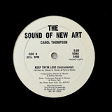 Carol Thompson "Keep Tryin Love" FREESTYLE SYNTH BOOGIE 12"