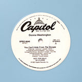 DONNA WASHINGTON "Can't Hide From The Boogie" VOCODER FUNK REISSUE 12" BLUE