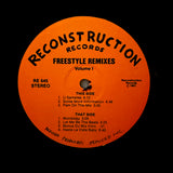 RECONSTRUCTION "Freestyle Remixes" KILLER ELECTRO FUNK BOOGIE 12" EP