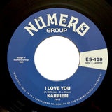 KARRIEM "I Love You" PRIVATE DISCO FUNK BOOGIE REISSUE 7"