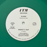 SLANG "Knock U Out" 1985 DETROIT GRAIL BOOGIE FUNK REISSUE 12" GREEN