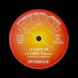INTRIGUE "I Like It" ITALO SYNTH BOOGIE FUNK OFFICIAL REISSUE 12"