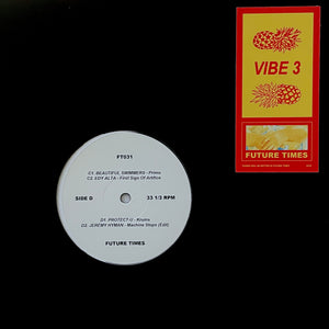 FUTURE TIMES "Vibe 3 Disc 3" BREAKBEAT HOUSE TECHNO FUNK COMP 12"