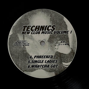 TECHNICS "New Club Music Volume 1" RARE BALTIMORE CLUB BREAKBEAT HOUSE 12"