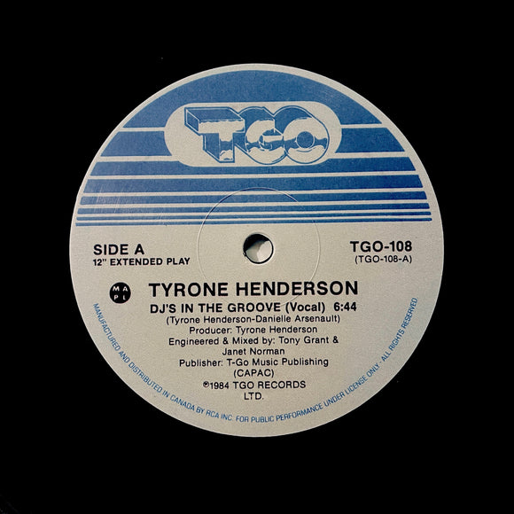 TYRONE HENDERSON 