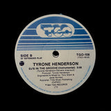 TYRONE HENDERSON "DJ's In The Groove" BOOGIE FUNK REISSUE 12"