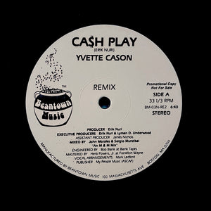 YVETTE CASON "Cash Play" KILLER BOOGIE FUNK REISSUE 12"
