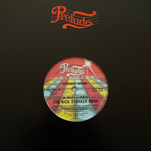 The Nick Straker Band "Straight Ahead" 1982 SYNTH FUNK BOOGIE 12"