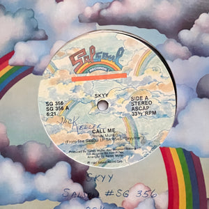SKYY "Call Me" CLASSIC 1981  SYNTH BOOGIE FUNK 12"