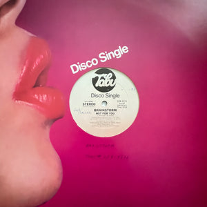 Brainstorm "Hot For You" CLASSIC DISCO BOOGIE FUNK 12"