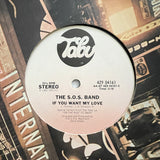 S.O.S. Band "Tell Me If You Still Care" 1983 SYNTH BOOGIE FUNK SLOW JAM 12"