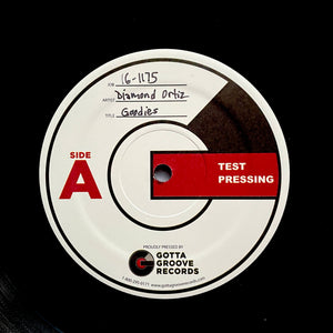 DIAMOND ORTIZ "Goodies" MODERN FUNK TALBOX VOCODER BOOGIE 12" TEST PRESS