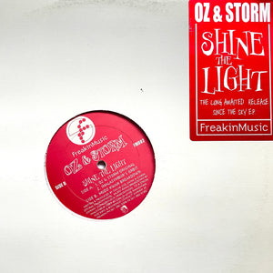 OZ & STORM "Shine The Light" FLORIDA BREAKS BREAKBEAT TECHNO ELECTRO 12"