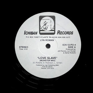 Lyn Roman ‎"Love Slave" PROMO BOOGIE FUNK 12"