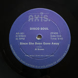 Al Brown "I Can't Wait A Minute" PRIVATE LOVERS ROCK SOUL DISCO FUNK 12"