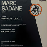 Marc Sadane "Baby Won't Cha" PROMO MODERN SOUL BOOGIE FUNK 12"