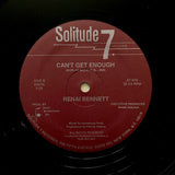 Renai Bennett "Can't Get Enough" PRIVATE 1985 SYNTH BOOGIE FUNK 12"
