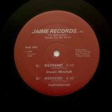 DWAIN MITCHELL "Weekend" PRIVATE KANSAS CITY SYNTH BOOGIE FUNK 12"