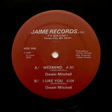 DWAIN MITCHELL "Weekend" PRIVATE KANSAS CITY SYNTH BOOGIE FUNK 12"