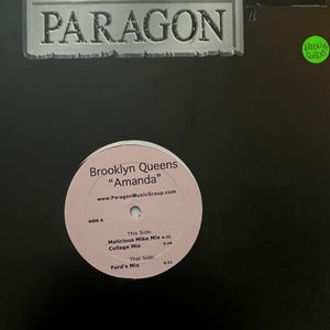 BROOKLYN QUEENS "Amanda" MALICIOUS MIKE ELECTRO FUNK BREAKS HOUSE 12"