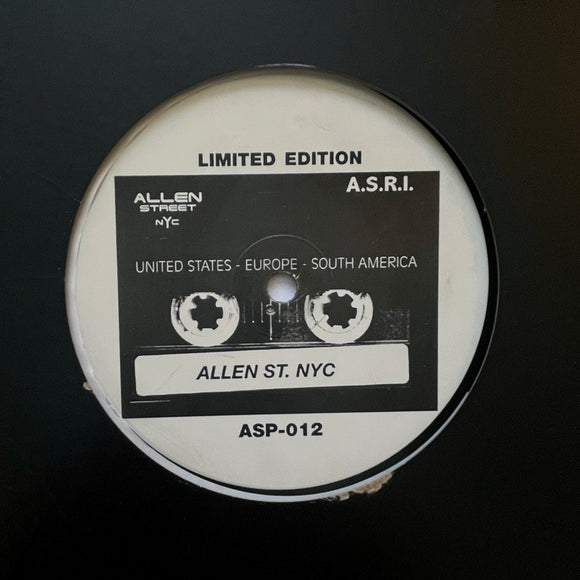 Lou Boogie EP - 1997 ALLEN STREET NYC BREAKBEAT FUNK DEEP HOUSE 12