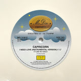 CAPRICORN "I Need Love" MR DISC ITALO DISCO SYNTH FUNK BOOGIE REISSUE 12"