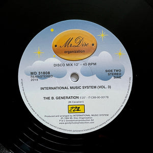 IMS International Music System "Volume 3" ITALO SYNTH FUNK BOOGIE REISSUE 12"