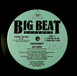 TARAVHONTY "Join Hands" BIG BEAT DEEP GARAGE HOUSE 12"