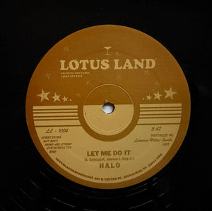 HALO "Let Me Do It" LOTUS LAND MODERN SOUL BOOGIE REISSUE 12"
