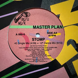 MASTERPLAN "Stomp" KILLER 80s SYNTH BOOGIE FUNK 12"