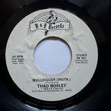Thad Bosley "Mulldigger" PRIVATE BALLPLAYERS ELECTRO BOOGIE FUNK 7"