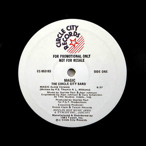 CIRCLE CITY BAND "Magic" RARE 1983 BOOGIE FUNK REISSUE 12"