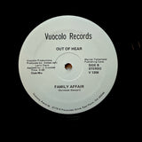 Out Of Hear ‎"Family Affair" Vuocolo PRIVATE MODERN SOUL BOOGIE FUNK 12"