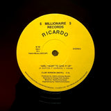 RICARDO "Girl I Want To Give It Up" PRIVATE PRESS RNB SWING BOOGIE FUNK 12"