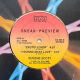EUGENE SCOTT "Exotic Lover" PRIVATE LOFI 4-Track RnB BOOGIE FUNK 12"