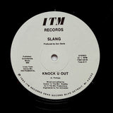 SLANG "Knock U Out" 1985 DETROIT GRAIL BOOGIE FUNK REISSUE 12"