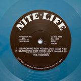 R.B. HUDMON "Searching For Your Love" RARE BOOGIE FUNK REISSUE 12" - BLUE