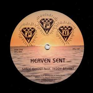 SPACE GHOST feat. TEDDY BRYANT "Heaven Sent" PPU-101 MODERN SOUL BOOGIE 12"