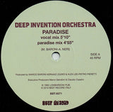 DEEP INVENTIONS ORCHESTRA "Paradise" ITALIAN COSMIC DEEP HOUSE 12"