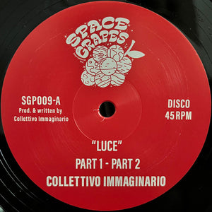 Collettivo Immaginario "Luce /Luna Gioia" SPACE GRAPES ITALO DISCO BOOGIE FUNK 12"