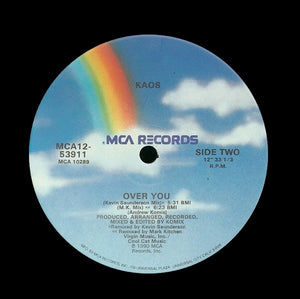 KAOS "Over You" DETROIT TECHNO DEEP GARAGE HOUSE 12"