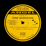STEVEN ANGEL "One Question" SLEAZY DEEP GARAGE HOUSE 12"