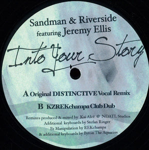 Sandman & Riverside FEAT. Jeremy Ellis "Into Your Story" SOUL DEEP HOUSE 12"