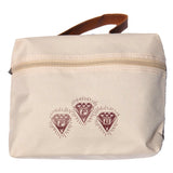7" Record Bag PPU Sack - Beige & Wine