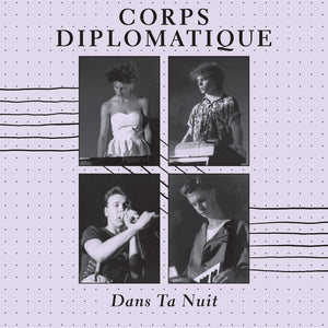 Corps Diplomatique "Dans Ta Nuit" RARE FRENCH COLD WAVE SYNTH FUNK LP