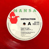 DISTINCTION "That's The Way I Like It" ITALO BOOGIE FUNK REISSUE 12" RED