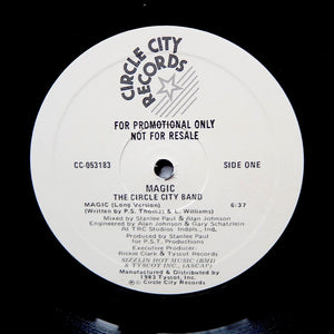 CIRCLE CITY BAND "Magic" RARE BOOGIE FUNK REISSUE 12"